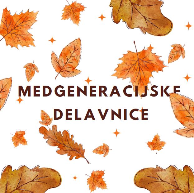 Medgeneracijske delavnice z dedki in babicami